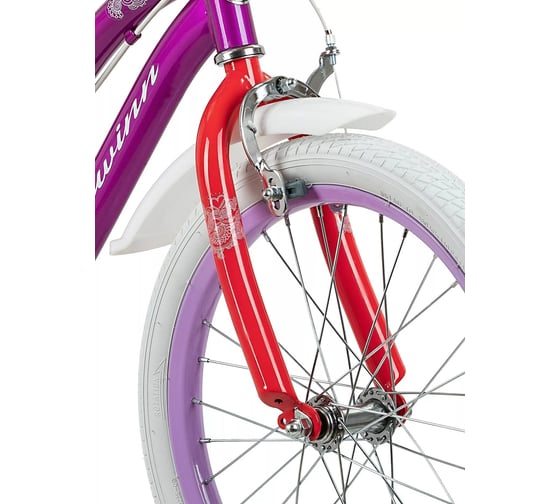 Детский велосипед Schwinn Elm Elm 18 + корзина, purpule/white S0821RUC