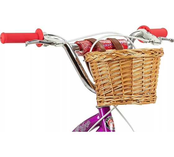 Детский велосипед Schwinn Elm Elm 18 + корзина, purpule/white S0821RUC