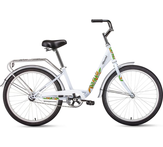 Велосипед FORWARD GRACE 24, рост 13, 2018-2019, белый RBKW94N41003