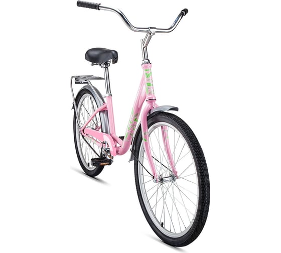Велосипед FORWARD GRACE 24, рост 13, 2018-2019, розовый RBKW94N41002