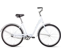 Велосипед FORWARD GRACE 26 1.0, рост 17, 2018-2019, белый RBKW98N61003
