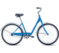 Велосипед FORWARD GRACE 26 1.0, рост 17, 2019-2020, синий/белый RBKW08N61002