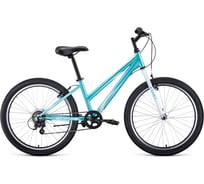 Велосипед FORWARD IRIS 24 1.0, рост 13, 2019-2020, мятный RBKW06N46002