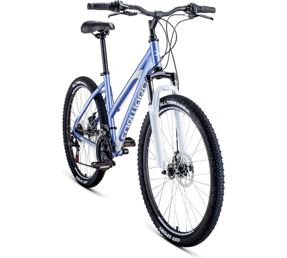 Велосипед FORWARD IRIS 26 2.0 disc, рост 17, 2019-2020, сиреневый RBKW07N6P003