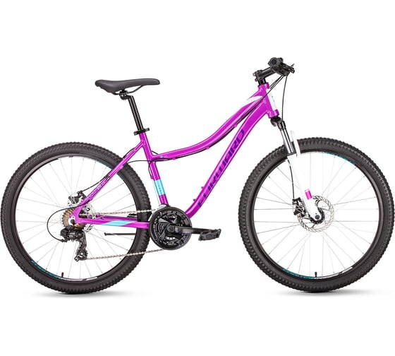 Велосипед FORWARD SEIDO 26 2.0 disc, рост 17, 2018-2019, фиолетовый RBKW9766Q006 1
