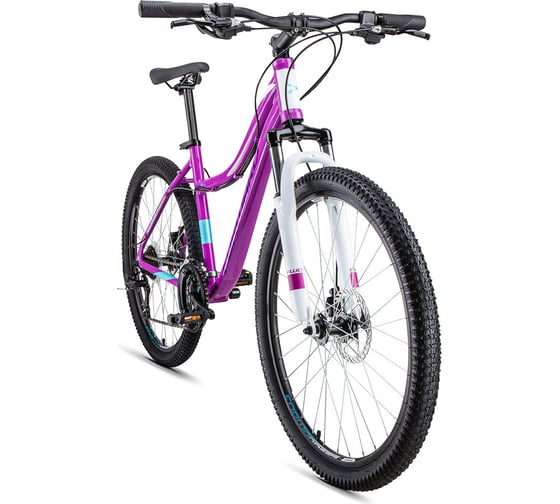 Велосипед FORWARD SEIDO 26 2.0 disc, рост 17, 2018-2019, фиолетовый RBKW9766Q006