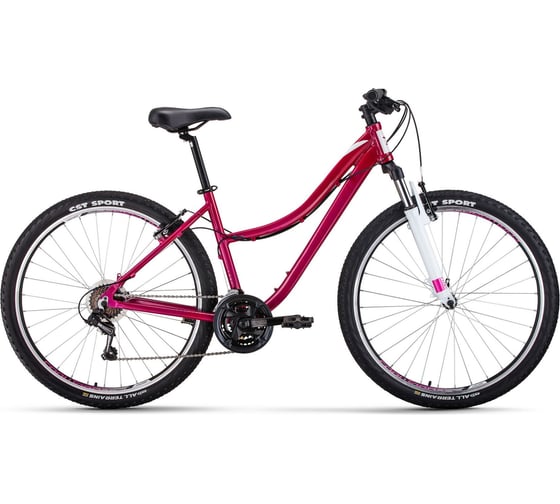 Велосипед FORWARD JADE 27.5 1.0, рост 17, 2019-2020, розовый RBKW0767Q004