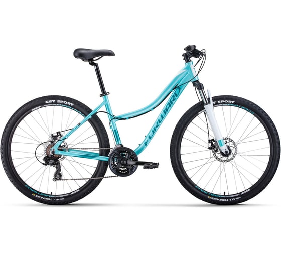 Велосипед FORWARD JADE 27.5 2.0 disc, рост 17, 2019-2020, мятный RBKW0767Q005