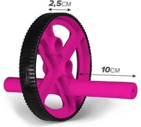 Гамнастический ролик Absolute Champion Экстрим розовый АЧ11178