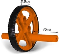 Гамнастический ролик Absolute Champion Экстрим оранжевый АЧ11177