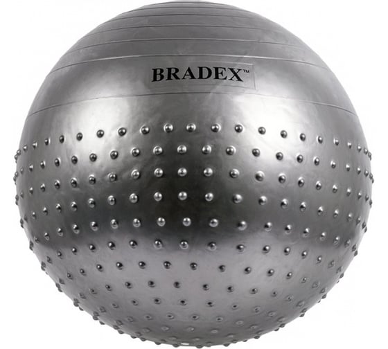 Мяч для фитнеса BRADEX ФИТБОЛ-65 полумассажный SF 0356 1