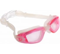 Очки для плавания BRADEX Комфорт+, розовые, цвет линзы - прозрачный SF 0391