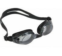 Очки для плавания BRADEX Регуляр, черные, цвет линзы - серый SF 0392