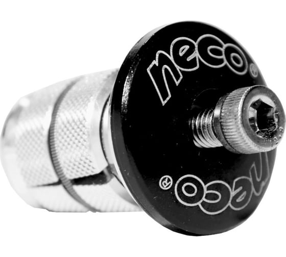 Рулевой съемный якорь NECO C286G 1-1/8 Alloy, черный\серебристый H000017439
