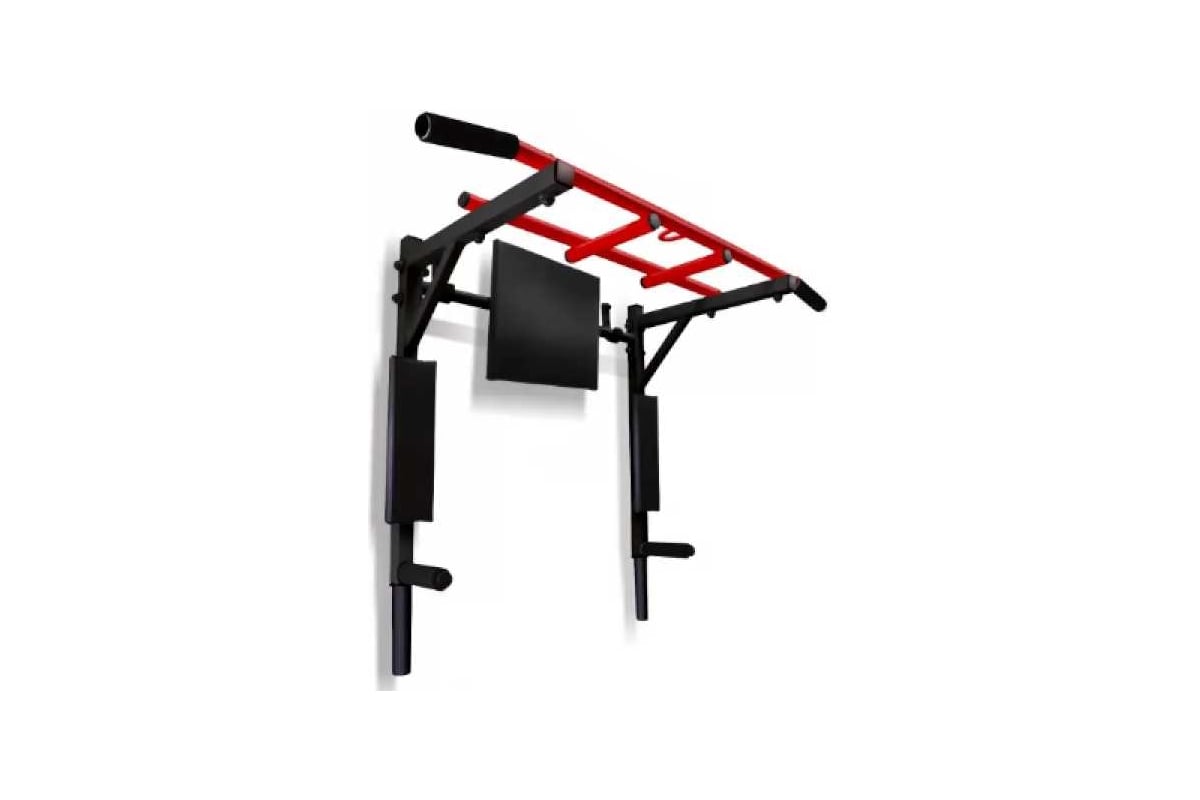 Турник Absolute Champion ЭлитСпортNEW черно-красный, разборный Aktiv АЧ ...