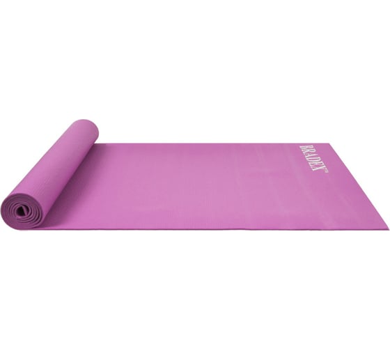 Коврик для йоги BRADEX 173х61х0.3 см, розовый SF 0401