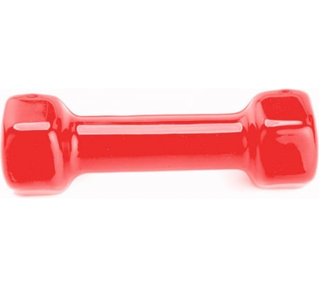 Обрезиненная гантель BRADEX 4 кг, красная SF 0165