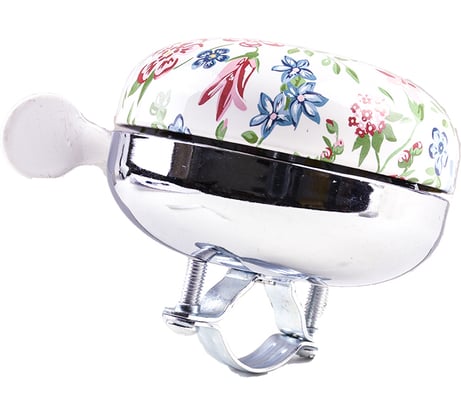 Звонок JOY KIE BE-13137 80 мм, стальной, стандартный, наклейка цветы HQ-0014257