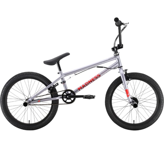 Велосипед STARK 22 Madness BMX 2 серый/красный/черный HQ-0015487