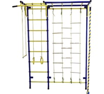 Детский спортивный комплекс Пионер С4ЛМ синий/жёлтый СГ000000535