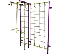 Детский спортивный комплекс Пионер С3ЛМ пурпурно/жёлтый СГ000002114