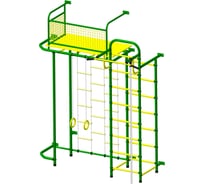 Детский спортивный комплекс Пионер С6ЛМ зелёно/жёлтый СГ000003133