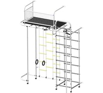 Детский спортивный комплекс Пионер С6Л белый СГ000003127