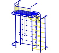 Детский спортивный комплекс ПионерС6СМ сине/жёлтый СГ000003126