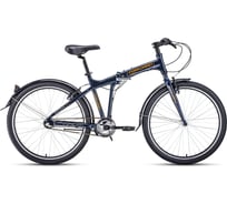 Велосипед FORWARD TRACER 26 3.0, рост 19, складной, 2019-2020, синий/оранжевый, RBKW0R667009