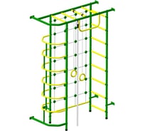 Детский спортивный комплекс Пионер 9 зелёно/жёлтый СГ000002087