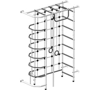 Детский спортивный комплекс Пионер 9М бело/серый СГ000001668