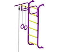 Детский спортивный комплекс Пионер7 пурпурно/жёлтый СГ000001043