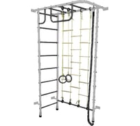 Детский спортивный комплекс Пионер 8ЛМ бело/серый СГ000000847