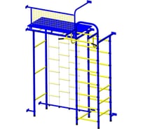 Детский спортивный комплекс Пионер 10Л сине/жёлтый СГ000001779