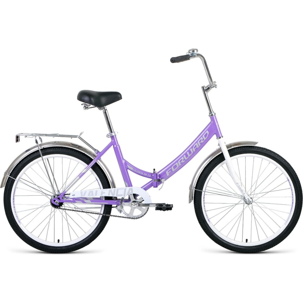 Велосипед FORWARD VALENCIA 24 1.0, рост 16, складной, 2019-2020 ...