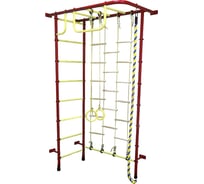 Детский спортивный комплекс Пионер 8Л красно/жёлтый СГ000002157