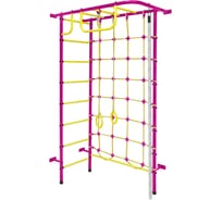 Детский спортивный комплекс Пионер 8 пурпурно/жёлтый СГ000002155