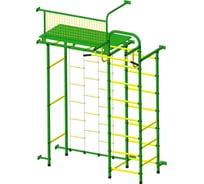 Детский спортивный комплекс Пионер 10Л зелёно/жёлтый СГ000001990