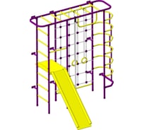 Детский спортивный комплекс Пионер С7С пурпурно/жёлтый СГ000003140