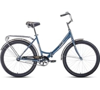 Велосипед FORWARD SEVILLA 26 1.0, рост 18.5, 2019-2020, серый/серебро, RBKW0RN61003