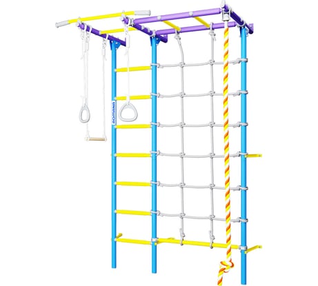 Детский спортивный комплекс для дома Romana S7 01.31.7.06.410.05.00-68 сиренево/голубой СГ000004591