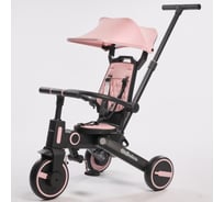 Детский трехколесный складной велосипед Mr Sandman розовый SL-168Р