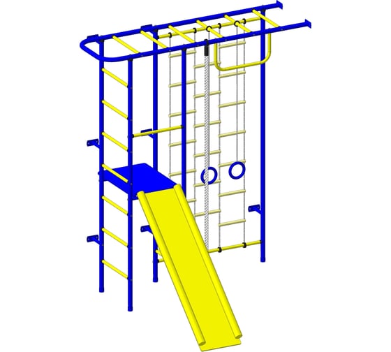 Детский спортивный комплекс Пионер 11Л сине/жёлтый СГ000003081 1