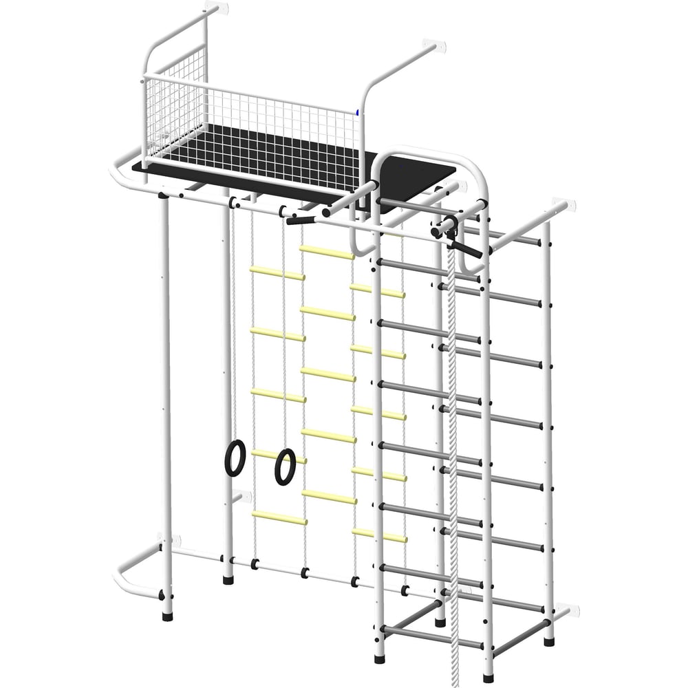 Детский спортивный комплекс Пионер С6ЛМ бело/серый СГ000003132 ...