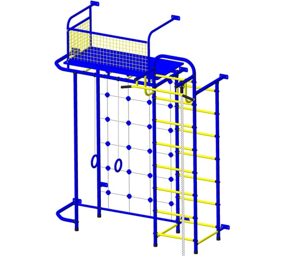 Детский спортивный комплекс Пионер С6С сине/жёлтый СГ000003121 1