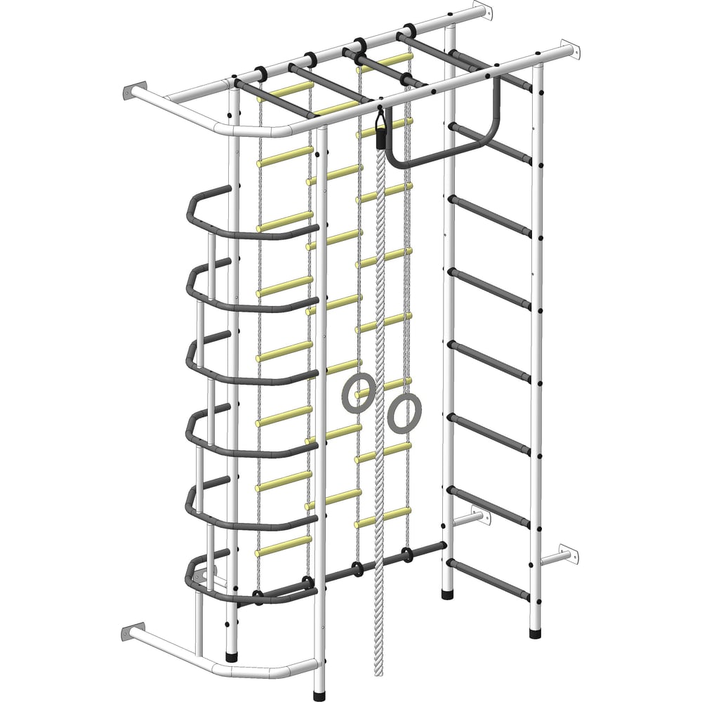 Детский спортивный комплекс Пионер 9Л белый СГ000002166 - выгодная цена ...