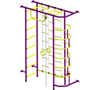 Детский спортивный комплекс Пионер 9Л пурпурно/жёлтый СГ000002165