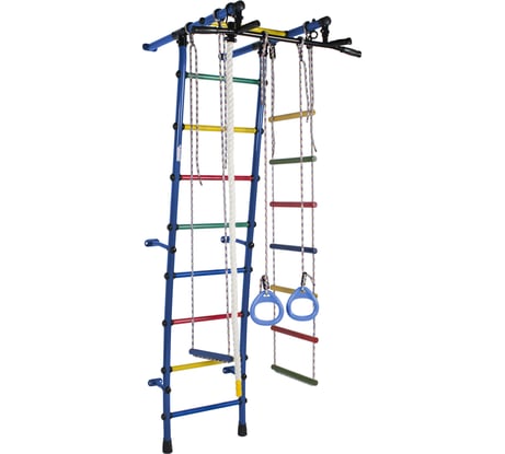 Детский спортивный комплекс Формула здоровья Стелла синий/радуга СГ000002041