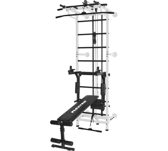 Спортивный комплекс Формула здоровья Flexter Крафт SystemLight 3 в 1, белый/чёрный СГ000004556