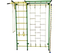 Детский спортивный комплекс Пионер С4Л зелёно/жёлтый СГ000001042